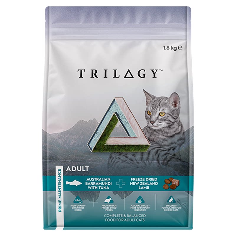 Trilogy奇境尖吻鲈鱼鲜肉猫粮全阶主粮全价营养1.8kg