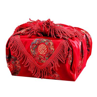 结婚包袱皮一对女方陪嫁包裹布