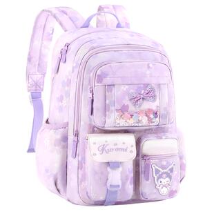 库洛米书包女生小学生三到六年级玉桂狗女童护脊减负儿童2026新款