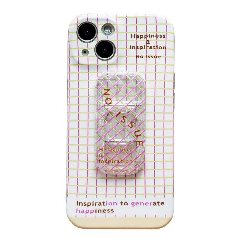 iPhone磨砂软壳ins桃桃粉格
