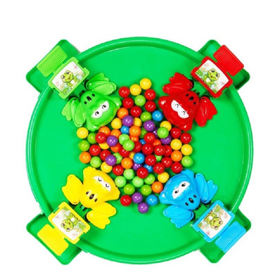 小青蛙喂养动脑儿童玩具桌面游戏