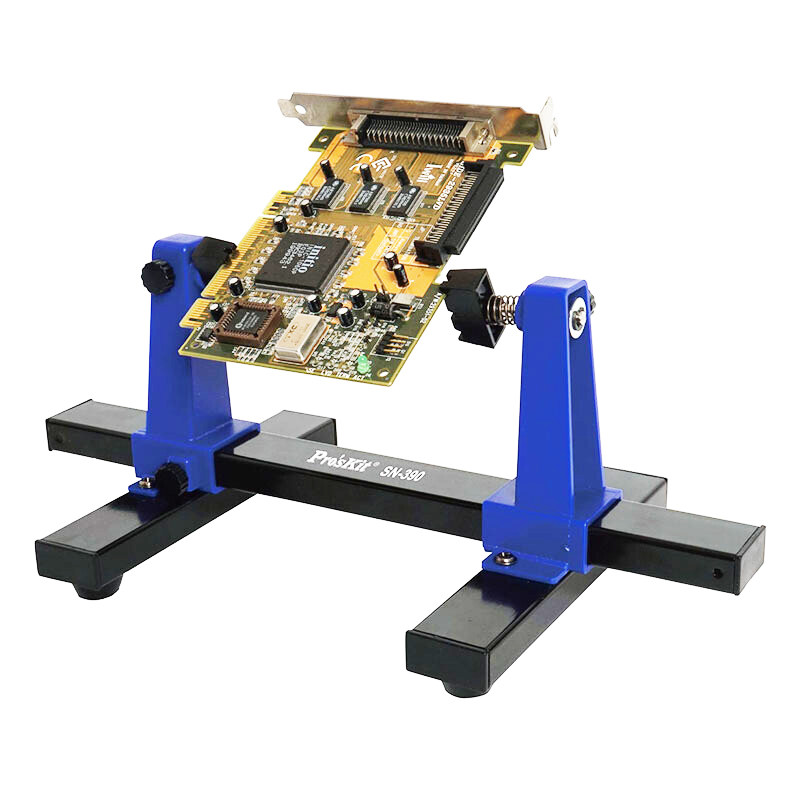 宝工电路板焊接工具SN390可调式焊接辅助夹具卡具加工PCB固定架座
