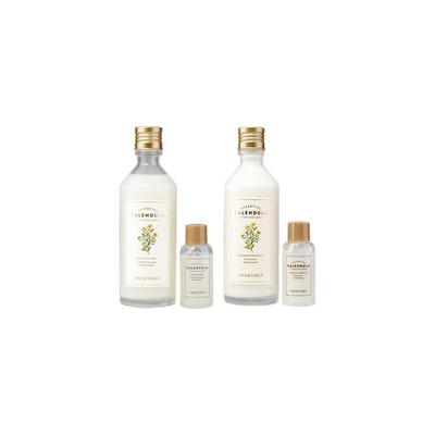 The Face Shop菲诗小铺水乳套装金盏花水乳液面霜补水护肤品礼盒