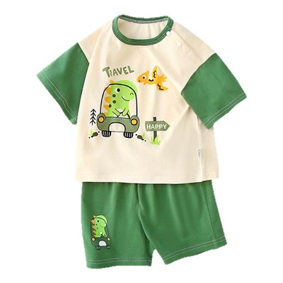 儿童短袖套装夏季纯棉衣服