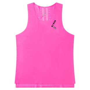 零阻力专业比赛马拉松健身运动背心男跑步训练体考速干田径服套装