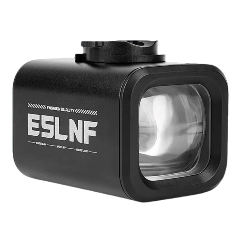 ESLnf铝合金夜骑充电自行车前灯