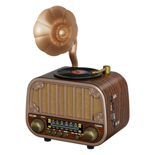 全波段收音机复古老人专用2025新款老年半导体高端U盘蓝牙音响