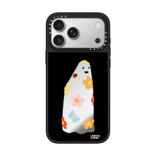 现货CASETiFY花衣小幽灵适用于苹果iPhone17 Pro Max磁吸手机壳16/15/14镜面13小众高端air潮牌防摔保护套12