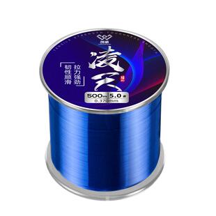 创威鱼线500米主线子线正品路亚抛竿海杆专用台钓鱼线尼龙线