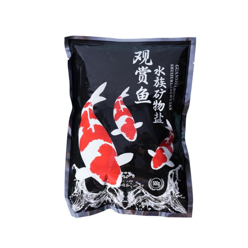 水族观赏鱼专用海盐鱼缸矿物盐鱼用消毒杀菌盐锦鲤龙鱼鹦鹉鱼通用