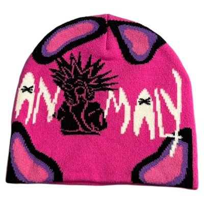 外贸出口美潮街头男女嘻哈说唱滑板rap 朋克乐队百搭针织帽冷帽子