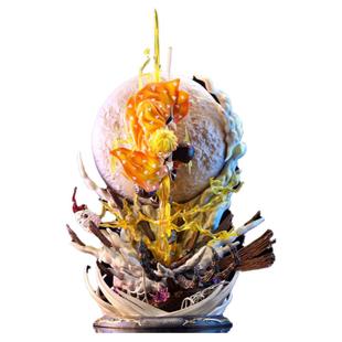 鬼灭之刃手办模型摆件我妻善逸可发光潮玩男生礼物