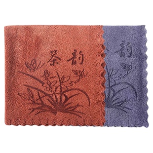 茶席茶台专用配件吸水加厚茶巾茶布茶具茶桌毛巾茶几茶杯桌布抹布