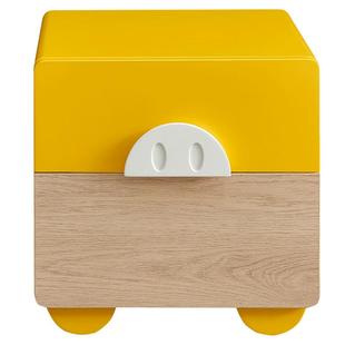 全友家居儿童床头柜简约现代收纳柜置物架家用卧室小型床头柜子