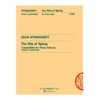 斯特拉钢琴独奏希尔原版乐谱