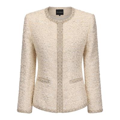 【徐如蓝同款】Nana Jacqueline25秋季新款金葱织带外套短裤套装