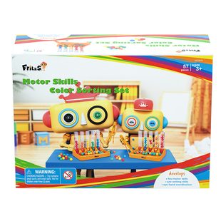 fritzs出口转内销儿童握笔锻炼 小手肌夹珠子训练镊子幼儿园分类