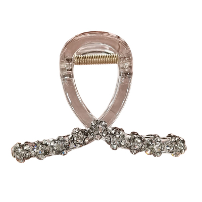 抓夹水钻日韩高级感发夹