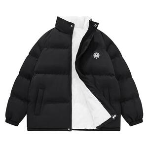 DORAEMON/哆啦A梦棉衣男羊羔绒2024新款棉袄秋冬季立领防寒棉服潮