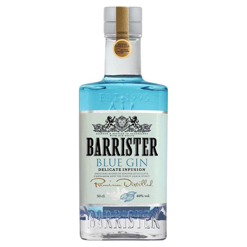 百利斯特(BARRISTER)【原瓶进口】俄罗斯杜松子酒金酒洋酒