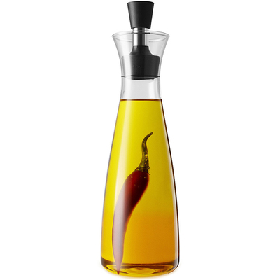 丹麦经典款防滴漏油瓶玻璃调味瓶