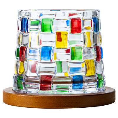 高颜值玻璃杯碟套装乔迁送礼物家用水杯马克杯婚庆结婚礼品礼盒装