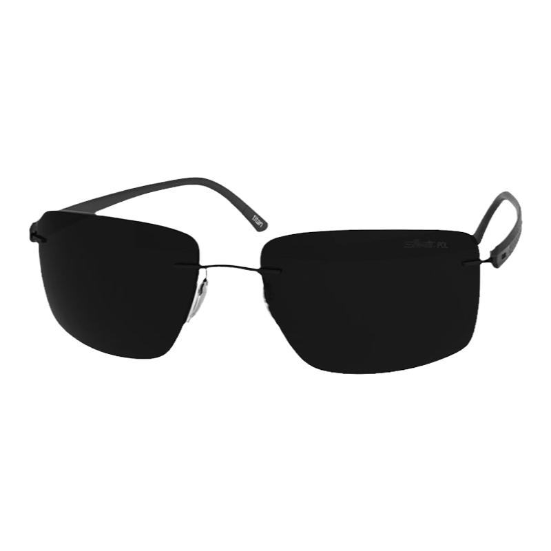 Silhouette诗乐太阳镜 男士偏光防紫外线开车蛤蟆墨镜驾驶镜 8686