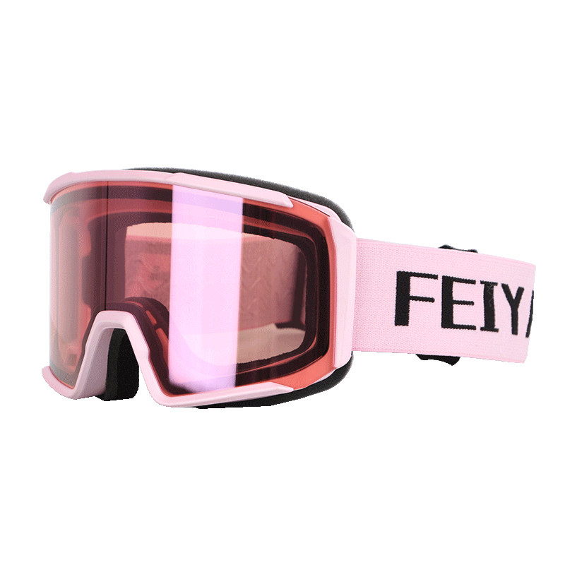 滑雪眼镜防雾女翻盖磁吸护目镜可戴近视登山装备男爬雪山专业雪镜