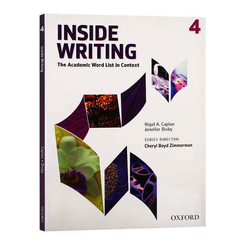 牛津学术写作系列4级 英文原版 Oxford Inside Writing Level 4 Student Book 英语写作技巧教材 学术范文学习工具书 进口英语书籍