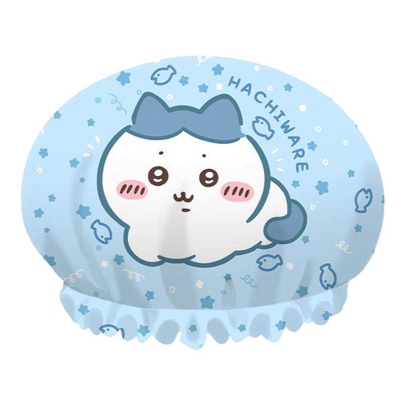 洗澡厨房双层可爱防水淋浴帽