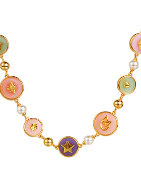 DICD/D家字母蜜蜂项链女