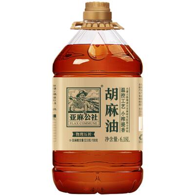 亚麻公社内蒙胡麻油6.18L