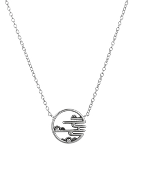 项链南风歌925银小众设计情侣