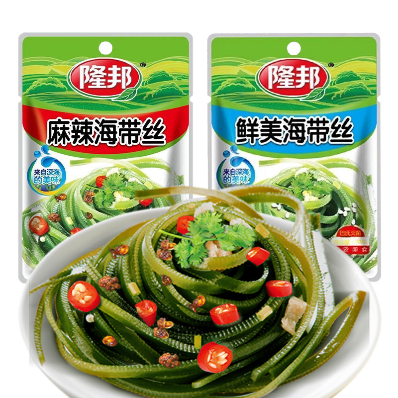 隆邦麻辣海带丝开袋即食下饭菜拌腌制/榨菜/泡菜