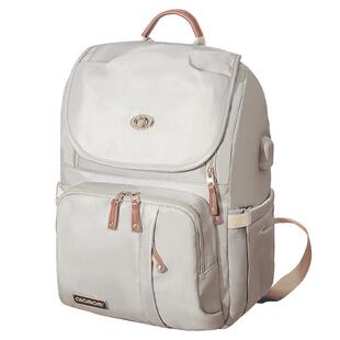 Alamom妈咪包时尚防水轻便多功能外出双肩大容量新款母婴包