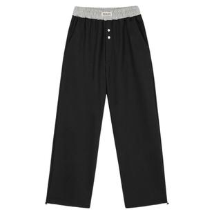 ROCKCAKE韩国女士25秋季宽松腰部分层时尚慢跑裤休闲长裤MUSINSA