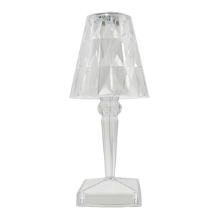 钻石水晶台灯柔光护眼充电长续航触摸氛围夜灯床头酒吧创意小台灯