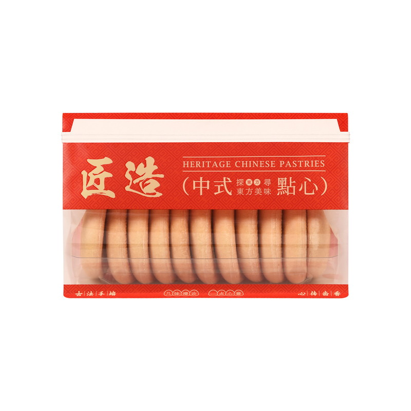 中式手工糕点桃酥包装袋