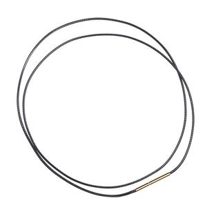 玉坠黄金绳子项链吊坠挂绳皮绳项链绳配黄金细吊坠绳配专用绳女款