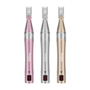 纳米电动微针微晶笔导入仪mts水光中胚生发飞梭冻干粉美容院家用