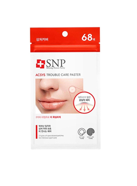 SNP白色祛痘贴片68片装正品