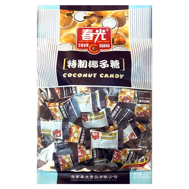 春光海南特产椰子糖传统特浓糖
