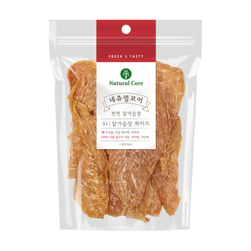 NaturalCore鸡鸭胸肉狗狗零食无添加薄片金毛泰迪训练奖励零食