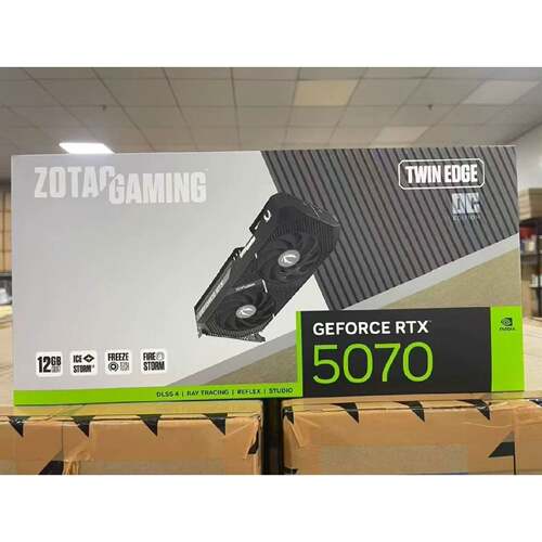 全新海外版未封索泰ZOTAC RTX 5070 TWIN—议价
