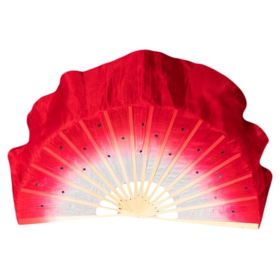 儿童舞蹈扇子广场扭秧歌专用