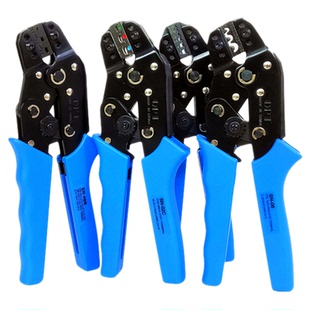 中国台湾OPT进口压线钳棘轮绝缘欧式连续裸端子SN-02B 06WF压接钳