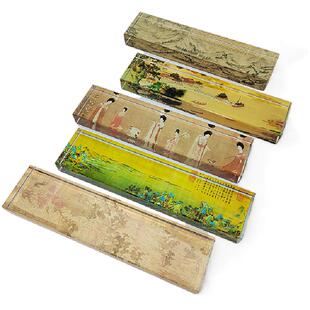 大号水晶镇纸透明镇尺书法创意文房摆件高清复刻多图案可选