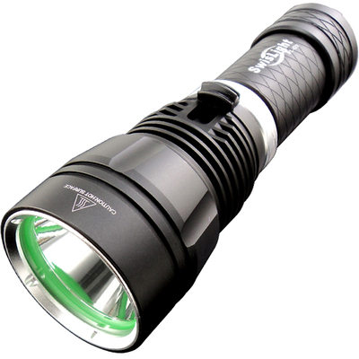 专业潜水聚焦600米长续航手电筒