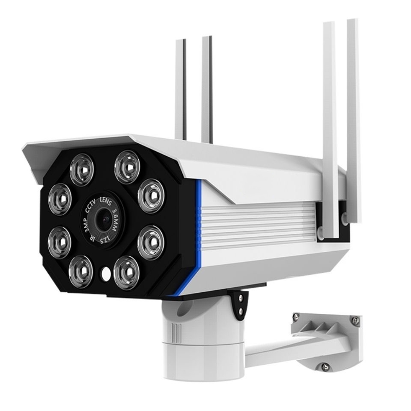 无线wifi摄像头室内户外手机远程语音防水高清夜视监控器探头套装