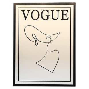 北欧风桌面装饰画摆件玄关相框画法式背景墙客厅卧室艺术挂画壁画